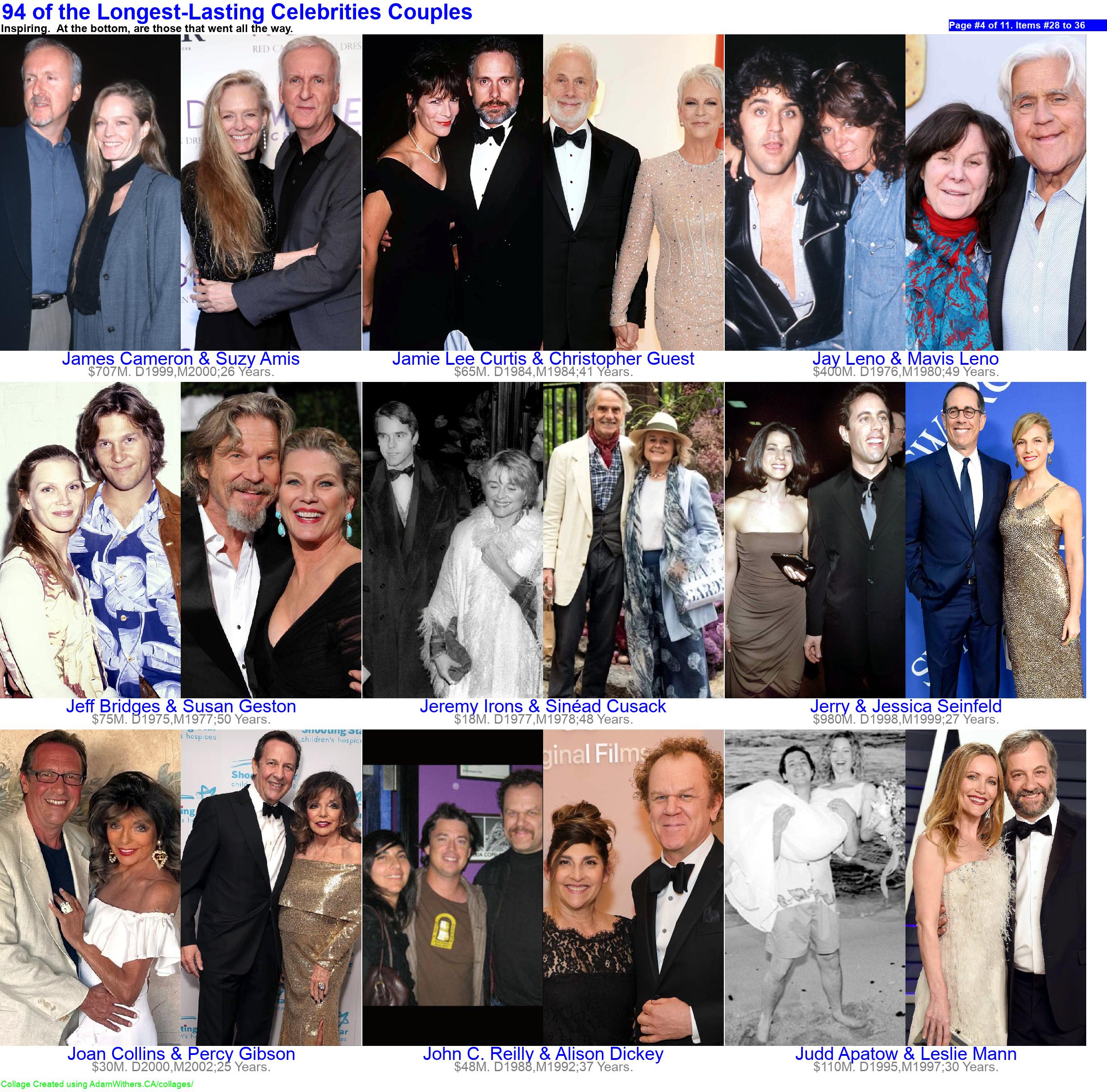 CollageC: celebLongestCouples Page 4
